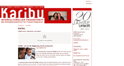 Desktop Screenshot of frauentreffkaribu.ch